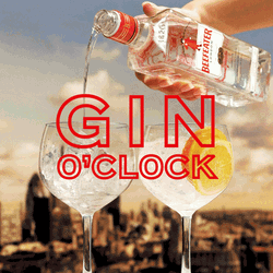 It's 5 O'clock Somewhere Pouring Drink Into Glasses GIF
