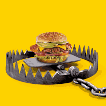 It's A Burger Trap GIF