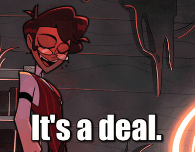 It's A Deal Cartoon GIF