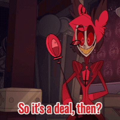 It's A Deal Cartoon GIF