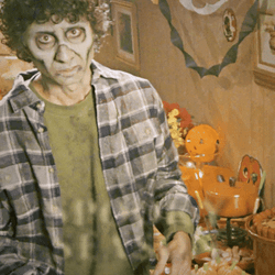 It's A Spooky Season, Retro Zombie Party GIF