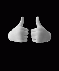 It's A Thumbs Up GIF