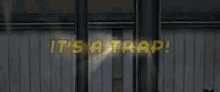It's A Trap Glowing GIF