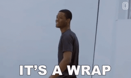 It's A Wrap Game Over GIF