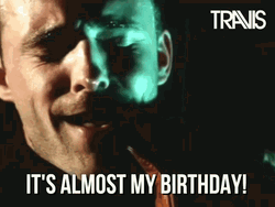 It's Almost Happy Early Birthday Man Looking Watch GIF