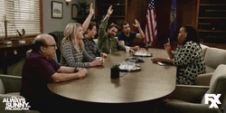 It's Always Sunny Favoring Motion GIF