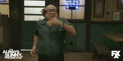 It's Always Sunny Frank Slowly Running GIF