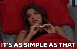 It's As Simple As That Hand Signal GIF