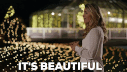 It's Beautiful Christmas Lights GIF