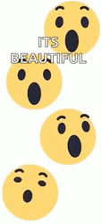 It's Beautiful Wow Emoji GIF