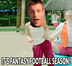 It's Fantasy Football Season GIF