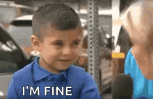 It's Fine I'm Fine Crying Kid GIF