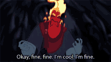 It's Fine I'm Fine I'm Cool GIF