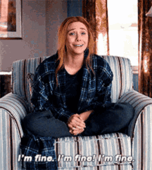 It's Fine In Fine Eliza Olsen GIF