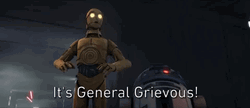 It's General Grievous Star Wars GIF