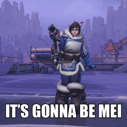 It's Gonna Be May Mei Blizzard Overwatch GIF