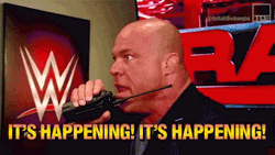 It's Happening It's Happening Raw Wrestling Kurt Angle GIF