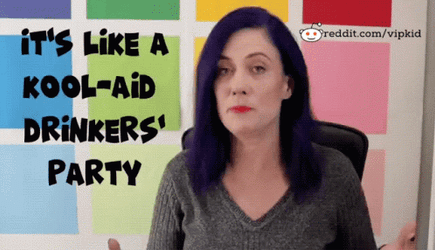 It's Like A Kool Aid Drinkers Party GIF