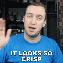 It's Looking Good Crisp GIF