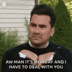 It's Monday Work Disgust Meme GIF
