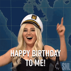 It's My Birthday TiffanyTrump SNL GIF