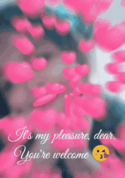 It's My Pleasure Dear That You're Welcome GIF
