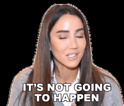 It's Not Going To Happen Tamara Kalinic Nope GIF