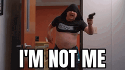 It's Not Me Prankster GIF