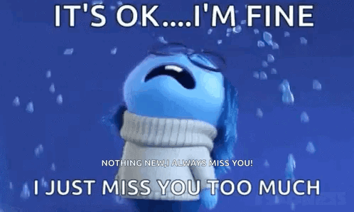 It 'S Ok ... I 'M Fine Nothing New I Always Miss You GIF