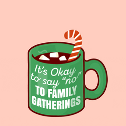 It's Okay To Say No To Thanksgiving Family GIF
