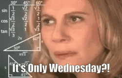 It's Only Wednesday Confusion