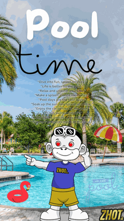It's Pool Time Let's Swim GIF