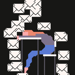 It's Raining Email GIF