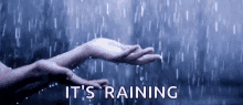 It's Raining Wet Hands Nostalgic Filter GIF