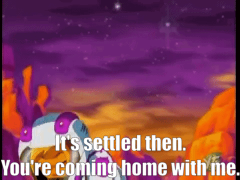 It's Settled Then You're Coming Home With Me Cartoon