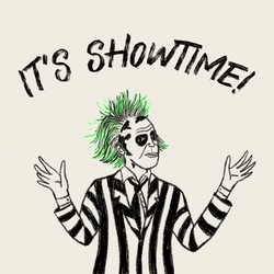 It's Showtime Beetlejuice Animation GIF