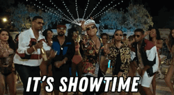 It's Showtime Bruno Mars GIF