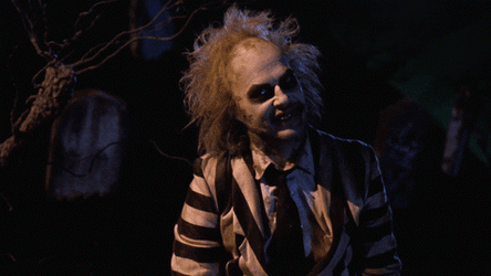 It's Showtime Scary Beetlejuice GIF