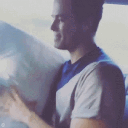 It's So Fluffy Man Feeling The Softness GIF