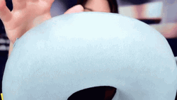 It's So Fluffy Neck Pillow GIF