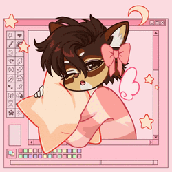 It's So Fluffy Tight Hug On Pillow GIF