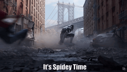 It's Spooderman Time GIF