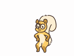 It's Sunny Saturday Squirrel Head Bang GIF