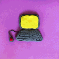 It's The Final Computer Screen Countdown Clay Animation GIF