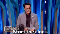 It's The Final Countdown Robert Downey Jr GIF