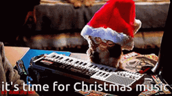 It's Time For Xmas Music GIF