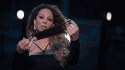 It's Time Mariah Carey Blind Fold GIF