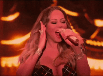 It's Time Mariah Carey Singing High Notes GIF