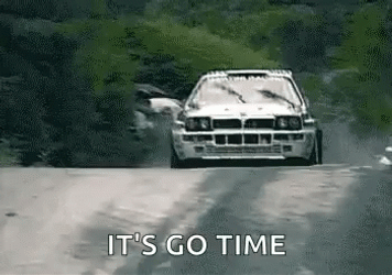 It's Time To Go Race Day GIF