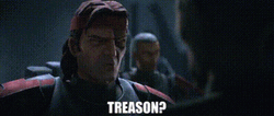 It's Treason Then Star Wars Hunter  Treason GIF